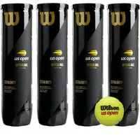 Wilson Tennisball US Open - 16 Tennisbälle - Training und Wettkampf (4 x 4er Dose)