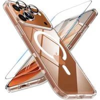 MSM Handyhülle 3in1 Schutzglas für iPhone 17 Pro / Pro Max Panzerfolie MagSafe Hülle