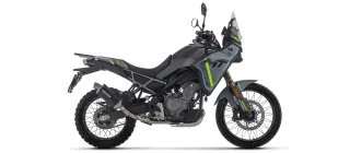Sport Auspuff Arrow Indy Race EVO BLACK für CF Moto 450 MT Bj.2025-2026 EURO5+ /ABE eintragungsfrei