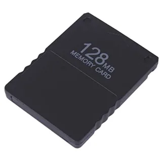 128MB Memory Card [für Sony PlayStation 2] schwarz
