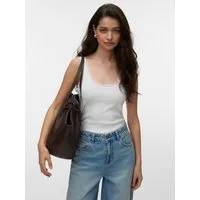 Vero Moda Tanktop VMNANA LACE TANK TOP JRS NOOS Baumwollmischung