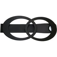 GARDINIA Dekospange Raffspange Infinity Doppelring, (1-tlg), zum Raffen und Drapieren