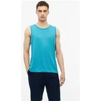 s.Oliver Muskelshirt T-Shirt Meliertes Tanktop aus Baumwollmix