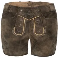Spieth & Wensky Shorts Perga mit Stickereien