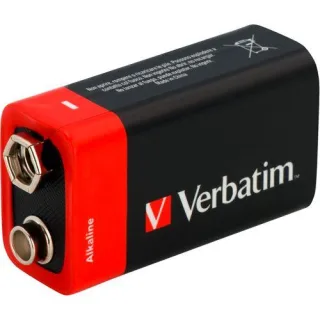 Verbatim Alkaline Batterie 9V-Block 6 LR 61 49924