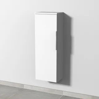 Sanipa 3way Mittelschrank mit 1 Tür, Weiß-Soft, UM16643 UM16643