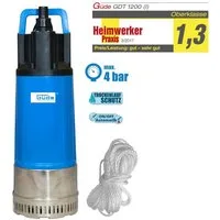 Güde Klarwasserpumpe GDT 1200 l Güde 230V 1200W 6.000 l/h