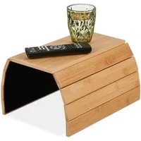 relaxdays Tablett Sofatablett Bambus, Bambus