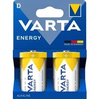 VARTA 2 x 4120 Energy D / Mono Alkaline Batterien im 2er Blister Batterie