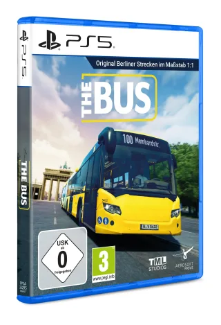 Aerosoft The Bus ? Bus Simulator PS5 | Realistische Verkehrssimulation mit Berliner Streckennetz verschiedenen Bussen & Karriere-Modus