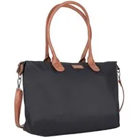 MUSTANG Shopper großer Damen Shopper Handtasche Umhängetasche "Limnos" schwarz