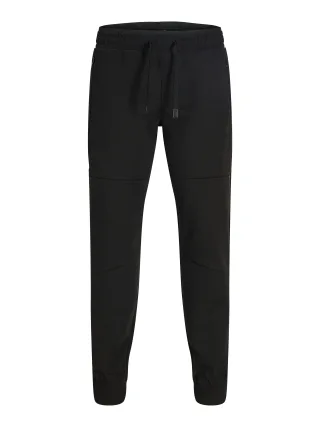 JACK&JONES - JPSTGORDON BASE SWEAT PANTS JNR Black - Gr. - 140