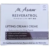 M. Asam Anti-Aging-Creme RESVERATROL PREMIUM NT50 Lifting Creme, Straffende Gesichtspflege