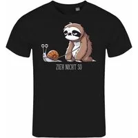 deinshirt Print-Shirt Herren T-Shirt Zieh nicht so Funshirt mit Motiv