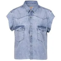 Herrlicher Jeansbluse
