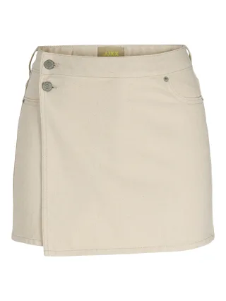 JJXX - JXGRETA HW DENIM SKORT DNM SN Ecru - Gr. - XS