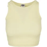 URBAN CLASSICS Muskelshirt Urban Classics Damen Ladies Cropped Rib Top (1-tlg)