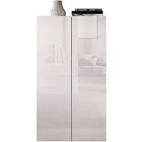 OTTO home Aktenschrank Basic, Mehrzweckschrank mit 2 Türen (innen 2 Einlegeböden), Büroschrank in verschiedenen Farben, B 63 x H 114 cm
