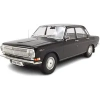 MCG Modellauto GAZ Wolga Volga M24 1967 schwarz graues Interieur, Maßstab 1:18
