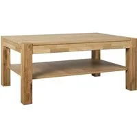 VOGL Möbelfabrik Couchtisch Toronto, in 2 Größen, mit Ablageboden, teilmassiv, Höhe 46 cm, Made in Germany
