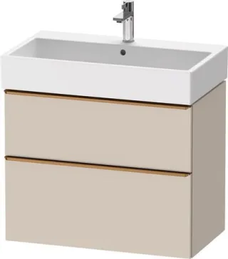 Duravit D-Neo Waschtischunterbau wandhängend Taupe Matt 784x442x625 mm - DE4373004910000 DE4373004910000