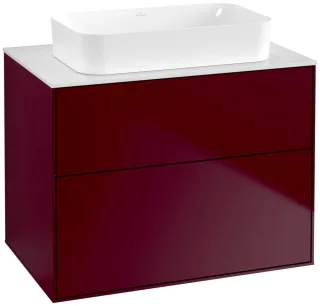 Villeroy & Boch Waschtischunterschrank Finion G63 800x603x501mm Wandbel WT mittig , G63100HB G63100HB
