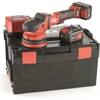 Flex Winkelpolierer XCE 8 125 18.0-EC 5.0/Set, 230 min. U/min, 380 max. U/min, Ø 125 mm, (Set inkl. Akkus und Ladegerät)
