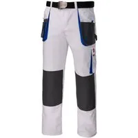 Artmas Arbeitshose Arbeitshose Schutzhose Bundhose Montagehose Multifunktion- weiß
