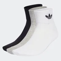 adidas Originals Sportsocken MID CREW, 3 PAAR (3-Paar) knöchellange Passform, im 3er-Pack, mit Baumwollanteil