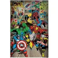 Reinders! Poster Marvel Helden, (1 St)