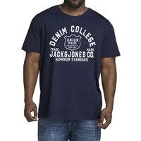 Jack & Jones PlusSize Print-Shirt Big Size Übergrößen T-Shirt