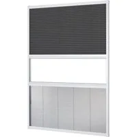 empasa Dachfensterplissee "MASTER DUO", verdunkelnd, Alu Führungsprofile, 2-in-1 Lösung Sonnen- & Insektenschutz