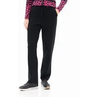 Passioni Strickhose mit geradem Schnitt