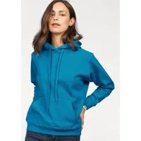 Fruit of the Loom Kapuzensweatshirt Classic hooded Sweat Lady-Fit mit Kängurutaschen