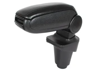 Mittelarmlehne Armlehne KLAPPBAR Leder Schwarz für Fiat 500 ab 2007-2017