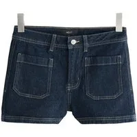 Next Jeansshorts Jeansminirock mit aufgesetzten Taschen – Petite (1-tlg)