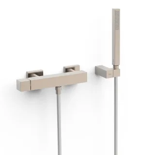 Tres Einhebel Brausemischer Anti Kalk Messing Handbrause , 50716703 50716703