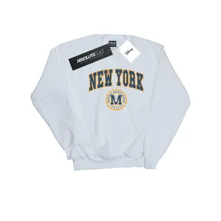 Disney - "Mickey Mouse New York Seal" Sweatshirt für Damen (Weiß)