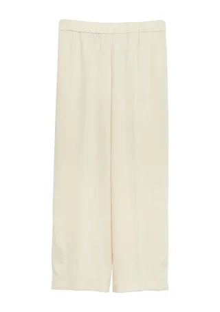 comma - Culotte mit weitem Bein beige - Gr. - 36