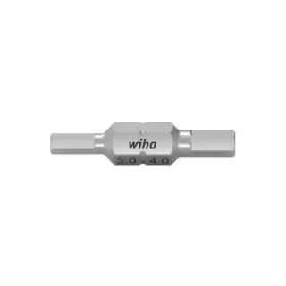 Wiha Bit Set Doppelbit Innensechskant (3.0/4.0) 10-teilges Set in Box - 43864