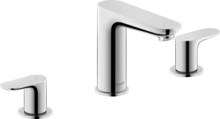 Duravit Wave 3-Loch Waschtischarmatur Chrom Hochglanz 326x176x131 mm - WA1060005010 WA1060005010
