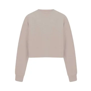 Miso - Kurzes Sweatshirt für Damen, leger (Sand)