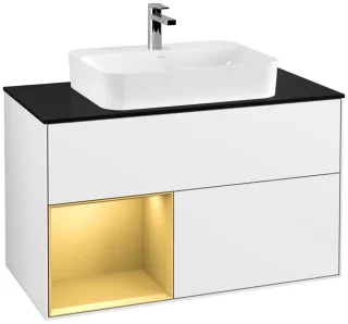 Villeroy & Boch Waschtischunterschrank Finion G36 1000x603x501mm Wandbel WT mit., G362HFGF G362HFGF