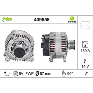 Valeo Lichtmaschine 180A Seat Skoda VW 439558