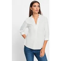 heine Klassische Bluse Bluse 3/4-Arm
