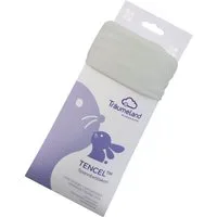 Träumeland Bettlaken hochwertiges Spannbetttuch aus Tencel®, Tencel®, Gummizug: rundum, (1 Stück), Tencel® sorgt für ein besonders trockenes, gesundes Schlafklima