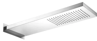 Herzbach Herzbach Living Spa Regenbrause Wand Regen 165mm x 537mm poliert, 11.661700.1.01 11.661700.1.01