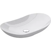 doporro Waschbecken Aufsatzwaschbecken Keramik Waschbecken Waschtisch Br858 NEU