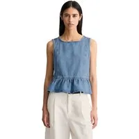 Marc O'Polo DENIM Blusentop aus reinem Organic Cotton