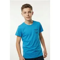 Icepeak T-Shirt K T-SHIRT LEADVILLE mit Druck, ohne Verschluss, aus Single Jersey, Kurzarm
